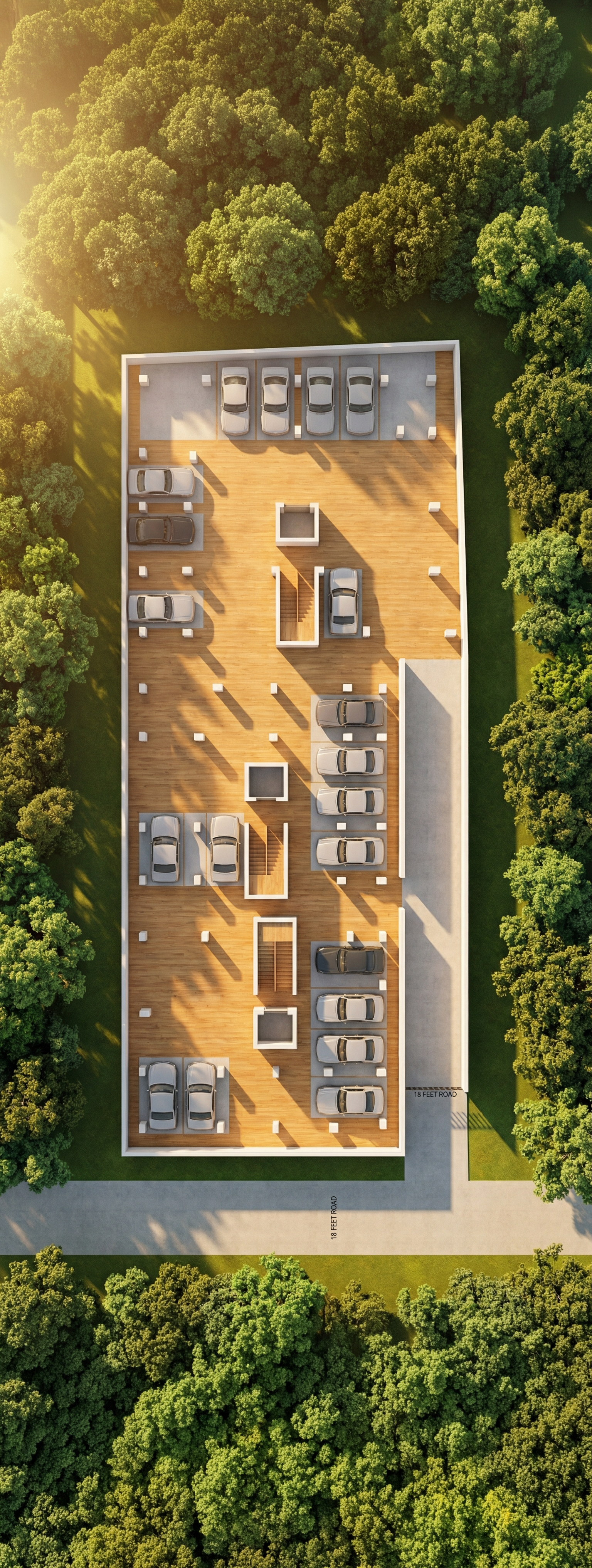 Car parking block overview