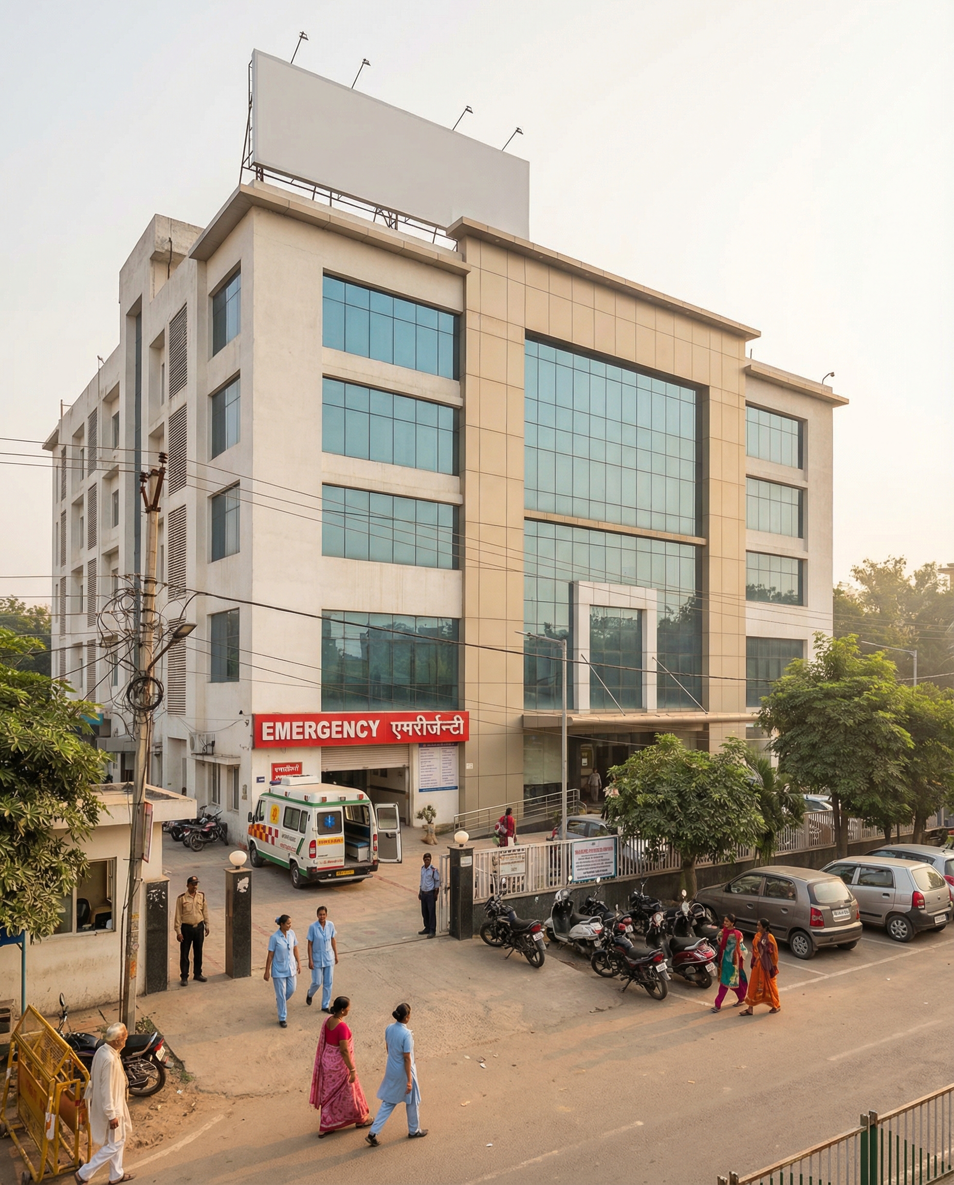 Hospital access near AVIRA